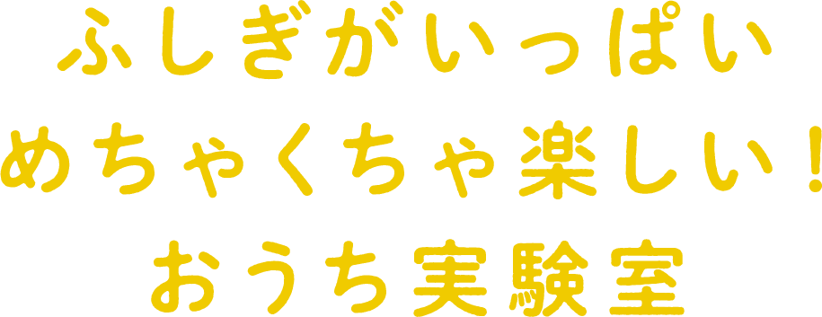 子どもが“ちょっと”かしこくなる「学び」と「発見」の実験室